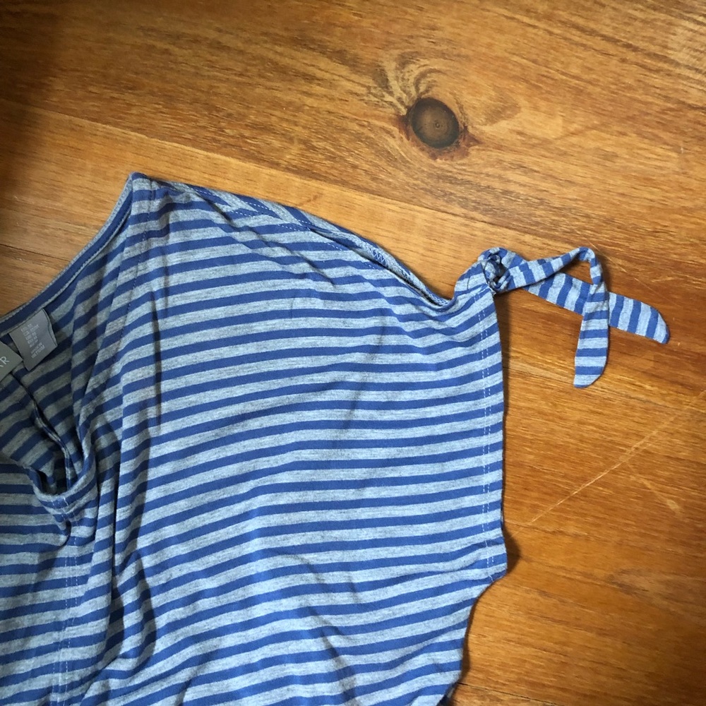 Striped knit dress